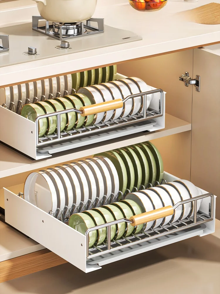 Stainless Steel Built-In Dishware Draining Rack Pull-Out Multi-Function Drain Basket Utensil Storage Drawer Kitchen Organizer
Stainless Steel Built-In Dishware Draining Rack Pull-Out Multi-Function Drain Basket Utensil Storage Drawer Kitchen Organizer