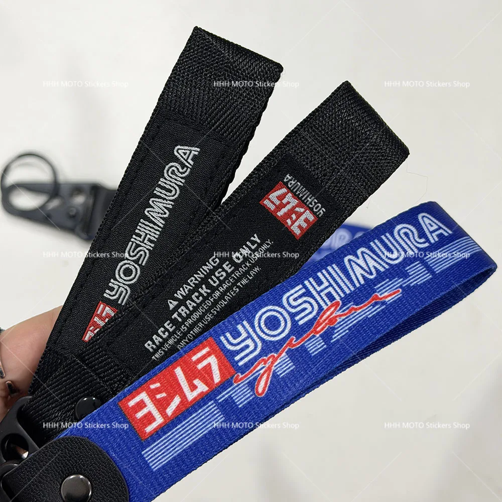 Universal Yoshimura Key Chain Wrist Lanyard Hand Strap Portable Hanging Lanyards for Bike Car Keys Cell Phone Decor Accessory
Universal Yoshimura Key Chain Wrist Lanyard Hand Strap Portable Hanging Lanyards for Bike Car Keys Cell Phone Decor Accessory