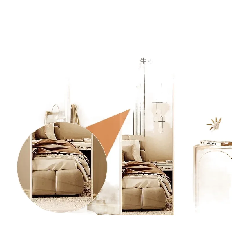 Cream wind French rotating dressing floor mirror household hanger integrated porch fitting mirror vertical full body mirror
Cream wind French rotating dressing floor mirror household hanger integrated porch fitting mirror vertical full body mirror