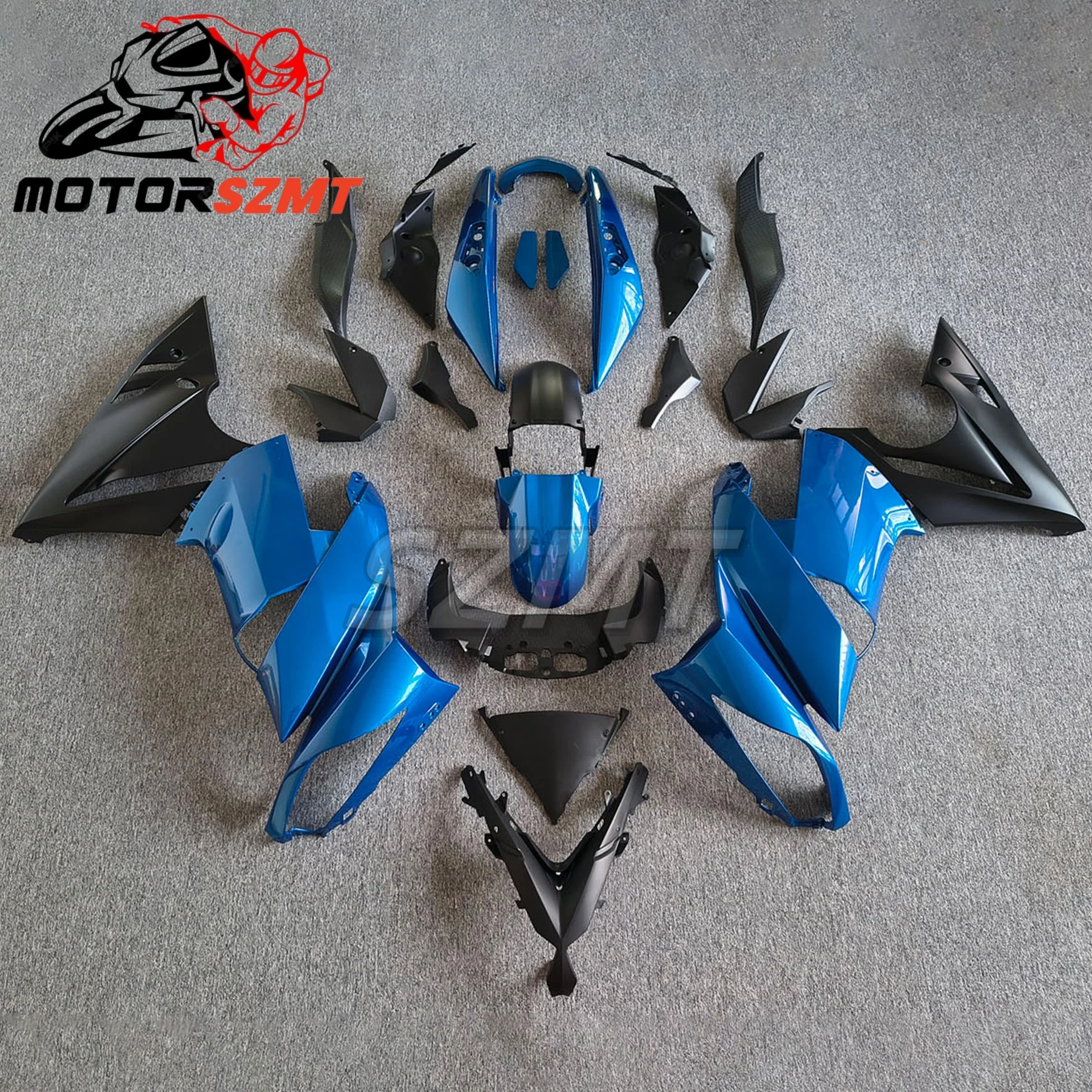 Plastic Fairings For NINJA 650R 2009 - 2011 Blue Fairings ER6F 2011 Abs Fairing for Kawasaki ER-6F 09 10 11
Plastic Fairings For NINJA 650R 2009 - 2011 Blue Fairings ER6F 2011 Abs Fairing for Kawasaki ER-6F 09 10 11