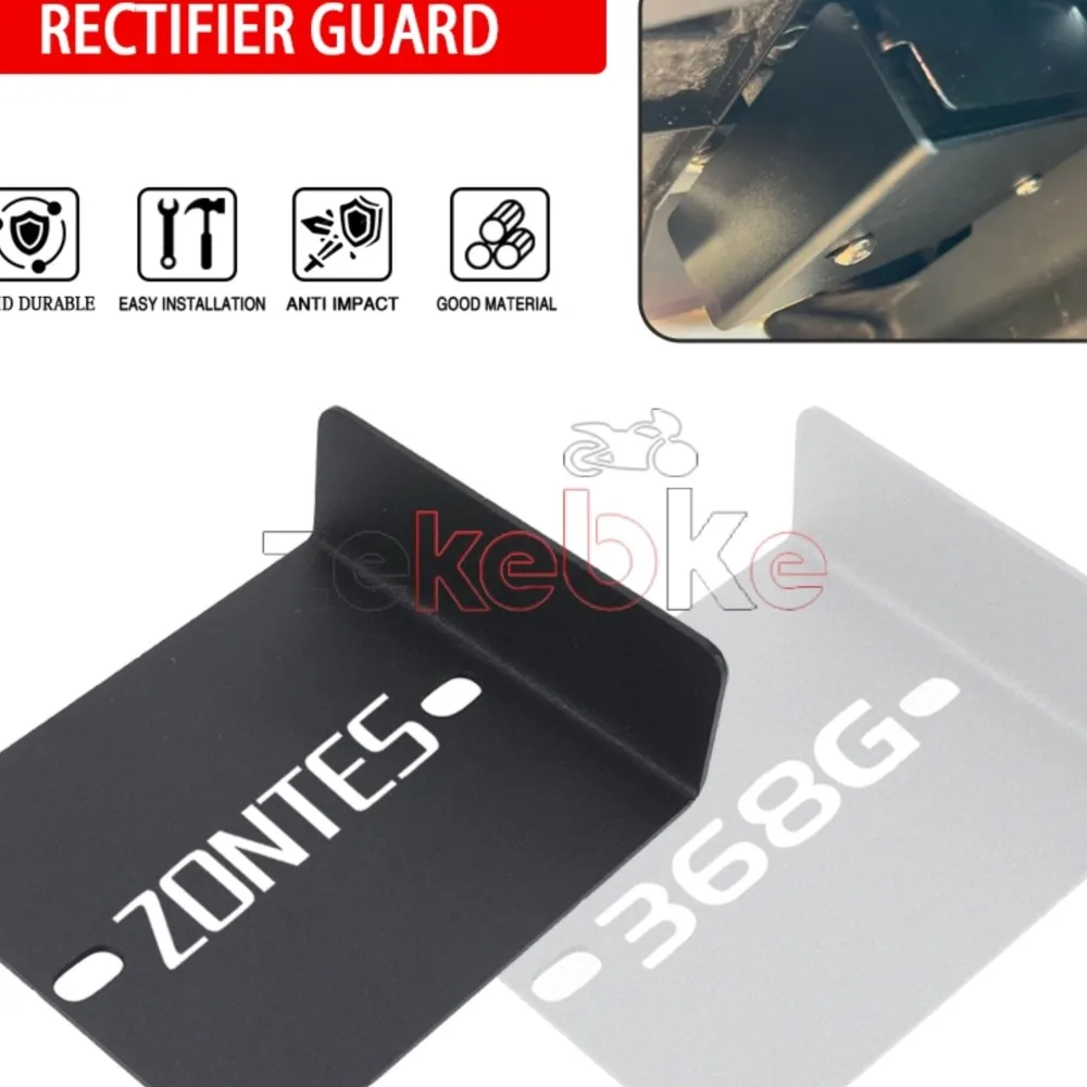 Motorcycle Aluminum For ZONTES 368G 2025-2027 Rectifier Guard Cover with Extended Mud Flap Regulator Mud Shield Protective Cover
Motorcycle Aluminum For ZONTES 368G 2025-2027 Rectifier Guard Cover with Extended Mud Flap Regulator Mud Shield Protective Cover