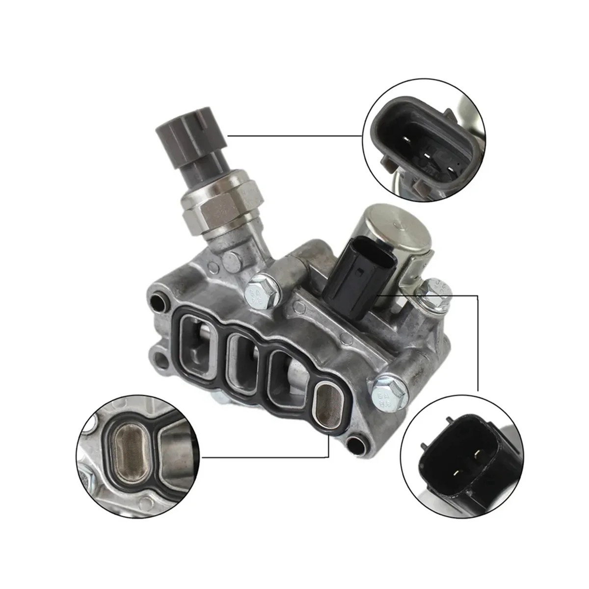 Unusual Spool Valve Assembly VVT Cylinder Head Solenoid Valve for Honda Accord Odyssey Pilot 15810-RKB-J01 15810RKBJ01
Unusual Spool Valve Assembly VVT Cylinder Head Solenoid Valve for Honda Accord Odyssey Pilot 15810-RKB-J01 15810RKBJ01