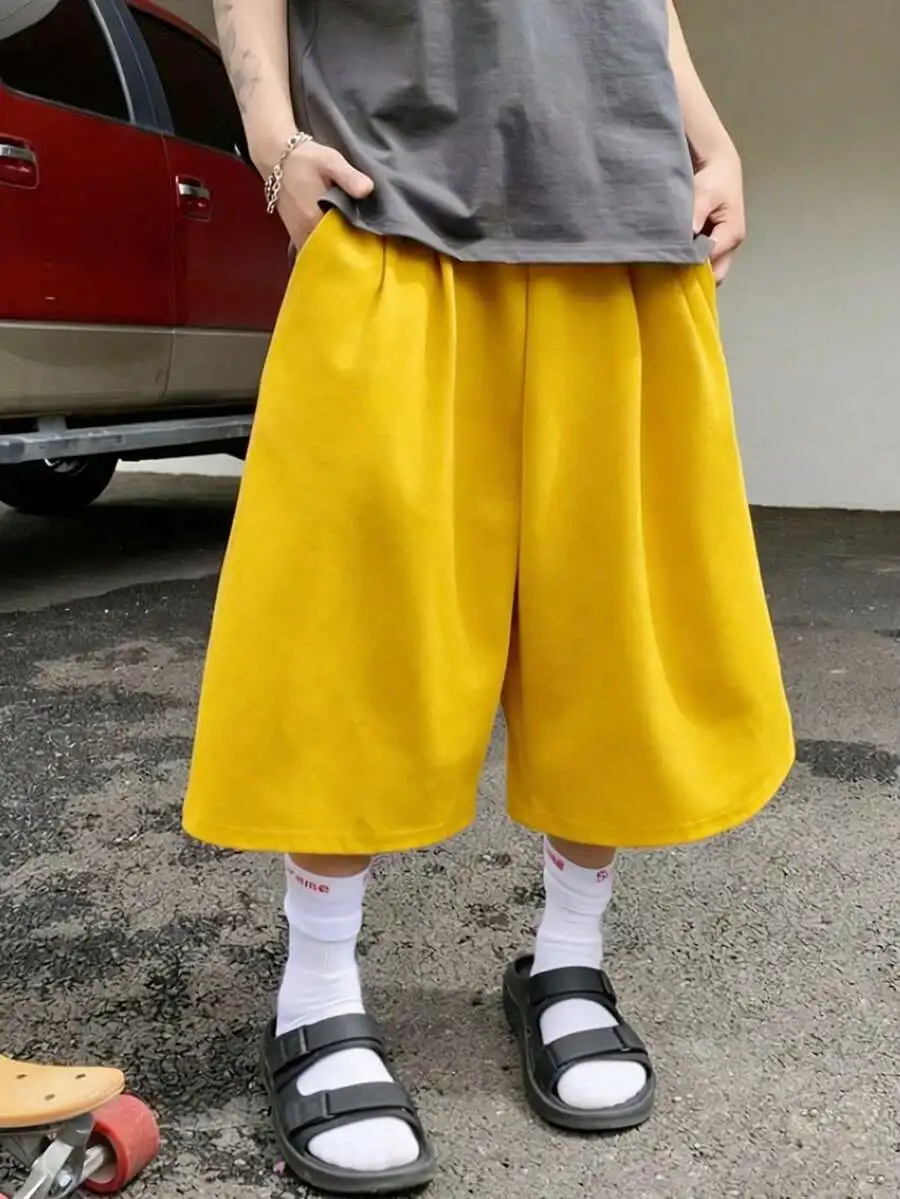 Mens Casual Mid-Length Loose Shorts Street Style Summer
Mens Casual Mid-Length Loose Shorts Street Style Summer