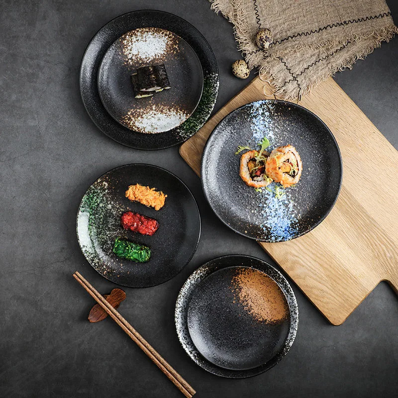 Ceramic Dinner Plates Creative Japanese Style Glaze Round Steak Salad Fruit Dessert Food Plate Kitchen Tableware Gift
Ceramic Dinner Plates Creative Japanese Style Glaze Round Steak Salad Fruit Dessert Food Plate Kitchen Tableware Gift