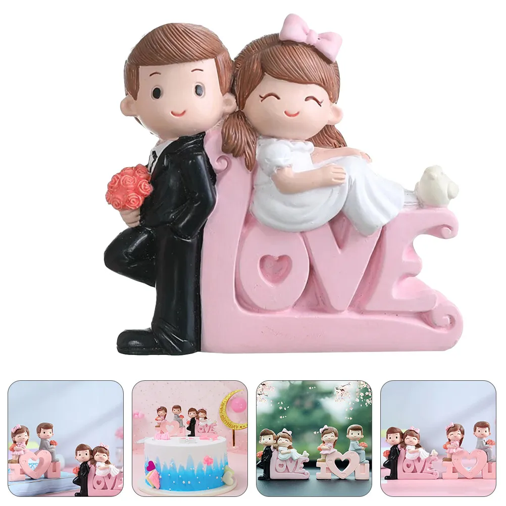 1Pcs Exquisite Resin Bride and Groom Sculpture for Cakes Tables Cars Valentine's Day Gift Lovers Cake Adornment Resin Cake
1Pcs Exquisite Resin Bride and Groom Sculpture for Cakes Tables Cars Valentine's Day Gift Lovers Cake Adornment Resin Cake