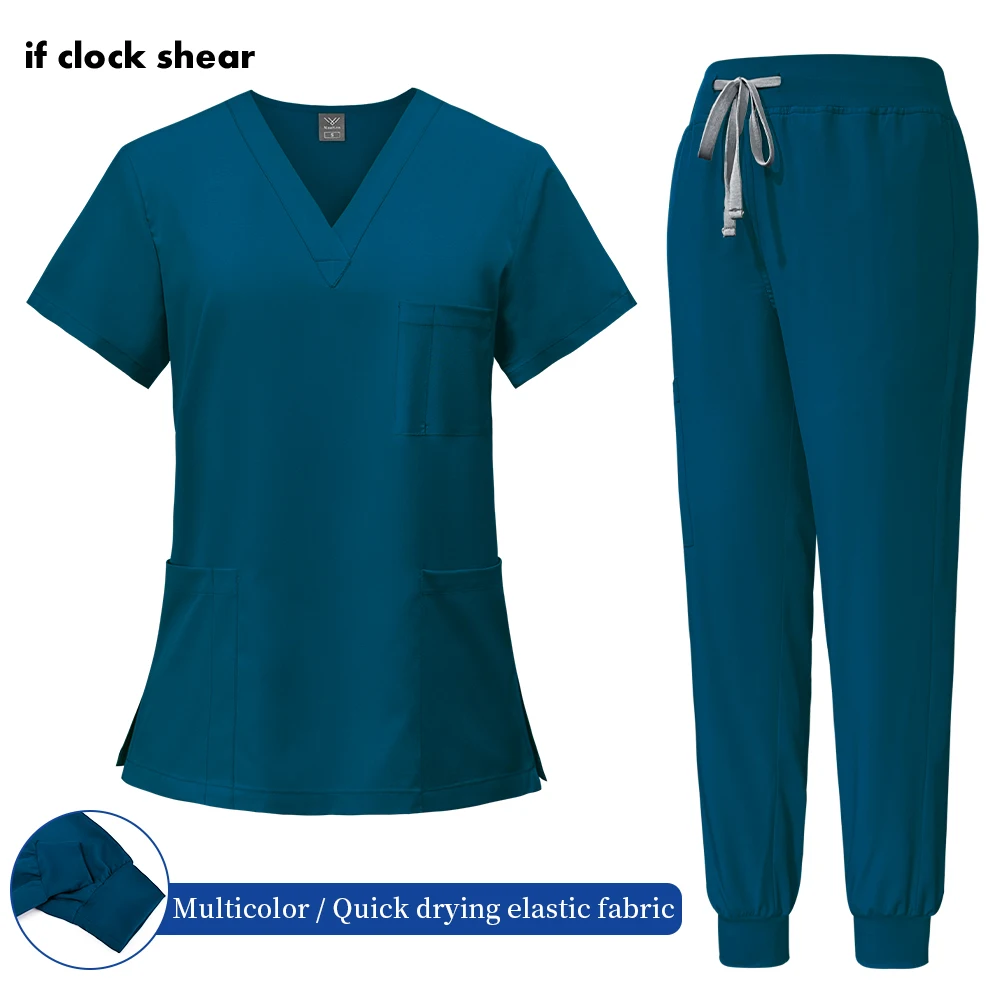 Wholesale Scrubs Uniforms Women Operating Room Doctor Work Clothes Spa Uniforms Dentist Nurse Suits Pet Grooming Veterinary Suit
Wholesale Scrubs Uniforms Women Operating Room Doctor Work Clothes Spa Uniforms Dentist Nurse Suits Pet Grooming Veterinary Suit