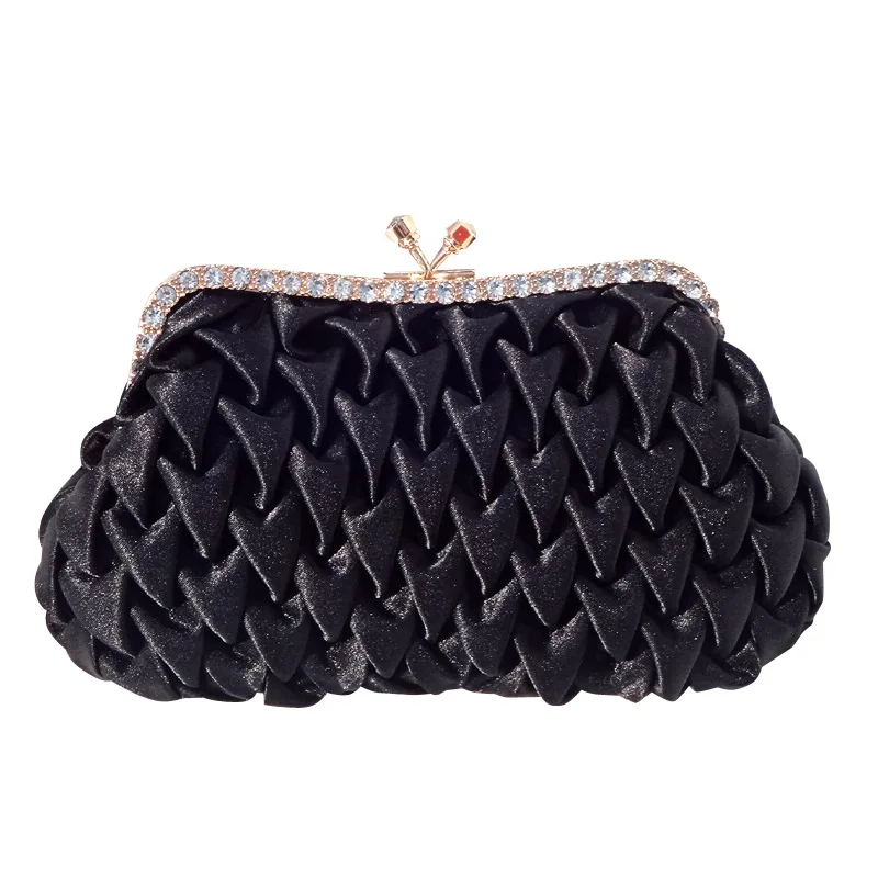 Handbag Femininity Satin Dinner Bag Rhinestone Dress Handbag Bridal Pearl Embellished Women's Rhinestone Bolsas De Fiesta Noche
Handbag Femininity Satin Dinner Bag Rhinestone Dress Handbag Bridal Pearl Embellished Women's Rhinestone Bolsas De Fiesta Noche