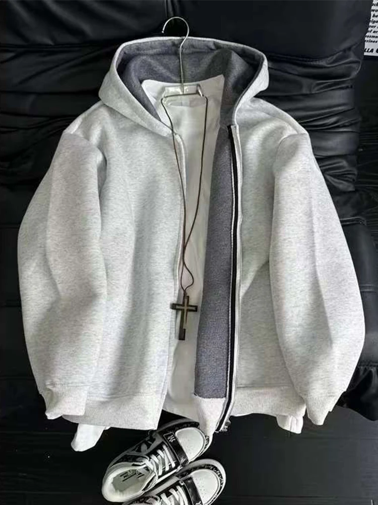 American High Street Color Blo Hoodie Men's Autumn High End Heavyweight Open Cardigan Jaet Cleanfit Couple Top
American High Street Color Blo Hoodie Men's Autumn High End Heavyweight Open Cardigan Jaet Cleanfit Couple Top