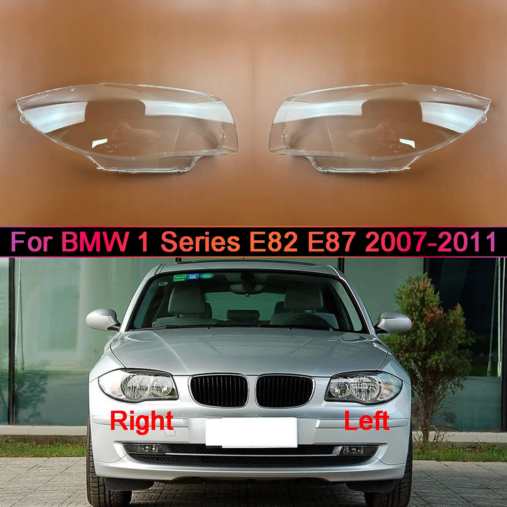Headlights Cover Transparent Lamp Shade 2007-2011 For BMW 1 Series E87 120i Headlamp Shell Plexiglass Replace Original Lampshade
Headlights Cover Transparent Lamp Shade 2007-2011 For BMW 1 Series E87 120i Headlamp Shell Plexiglass Replace Original Lampshade