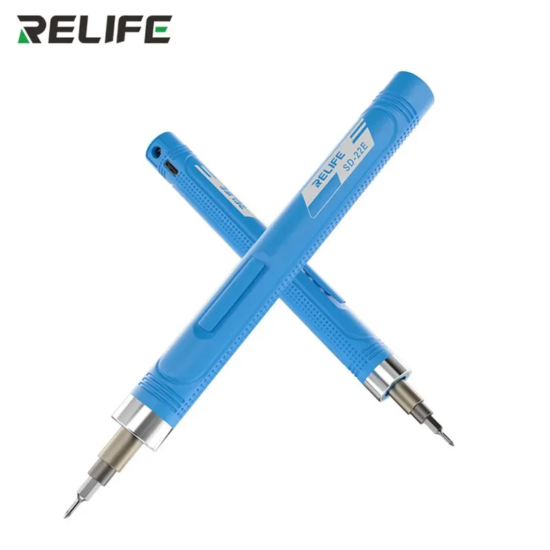 Беспроводная электрическая отвертка RELIFE SD-22E с 10 стальными насадками S2, высокоточный ремонтный набор для быстрой зарядки телефонов
Беспроводная электрическая отвертка RELIFE SD-22E с 10 стальными насадками S2, высокоточный ремонтный набор для быстрой зарядки телефонов