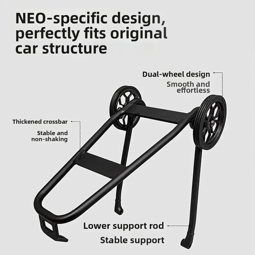 Rear Rack for Folding Bikes 16 inch and 20 inch Aluminum 6061 Alloy Luggage Carrier with Stabilizing Guide Wheel
Rear Rack for Folding Bikes 16 inch and 20 inch Aluminum 6061 Alloy Luggage Carrier with Stabilizing Guide Wheel