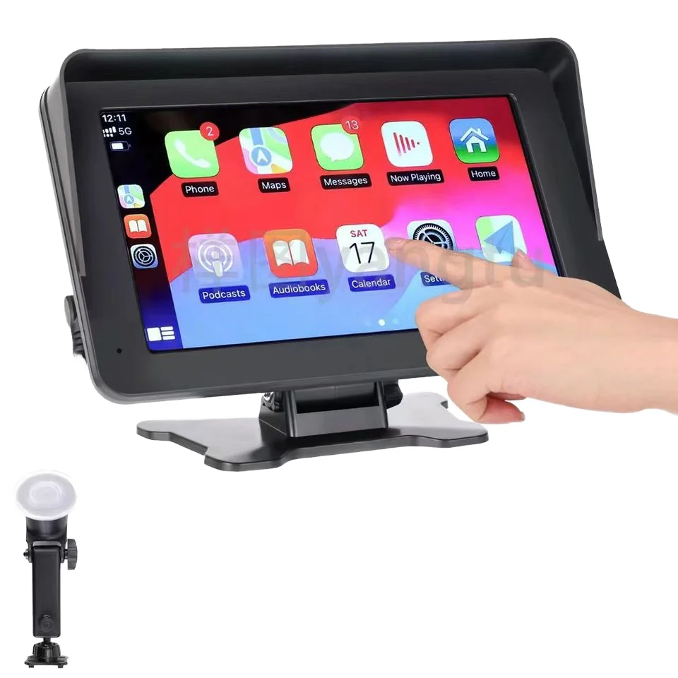 Factory Wholesale 7\" Smart Display Carplay Adapter Navigation Apple CarPlay Android Auto Mirror Link MP5 for Wireless
Factory Wholesale 7\" Smart Display Carplay Adapter Navigation Apple CarPlay Android Auto Mirror Link MP5 for Wireless