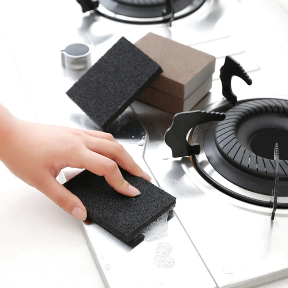 Kitchen Soft Emery Sponge Brush Rust Cleaner Dish-washing Cloth Scrub Dish Bowl Pot Pad Kitchen Cleaning Tools For Kitchen
Kitchen Soft Emery Sponge Brush Rust Cleaner Dish-washing Cloth Scrub Dish Bowl Pot Pad Kitchen Cleaning Tools For Kitchen