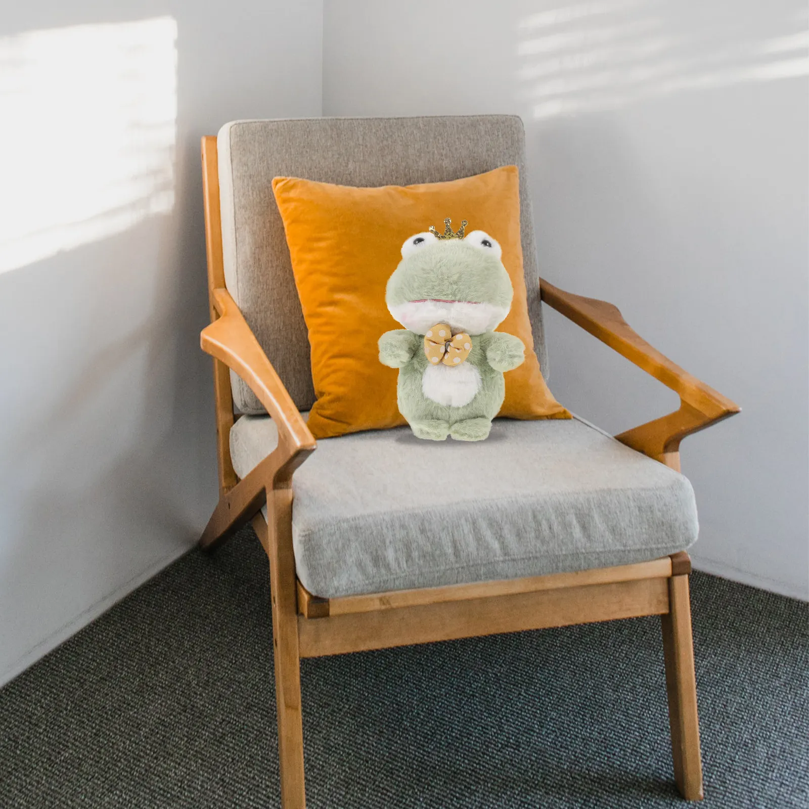 Lovely Stuffed Frog Animal Soft Comfortable Fine Stitching Not Easy Deform Ideal Gift for Kids Adults Home Office Car
Lovely Stuffed Frog Animal Soft Comfortable Fine Stitching Not Easy Deform Ideal Gift for Kids Adults Home Office Car