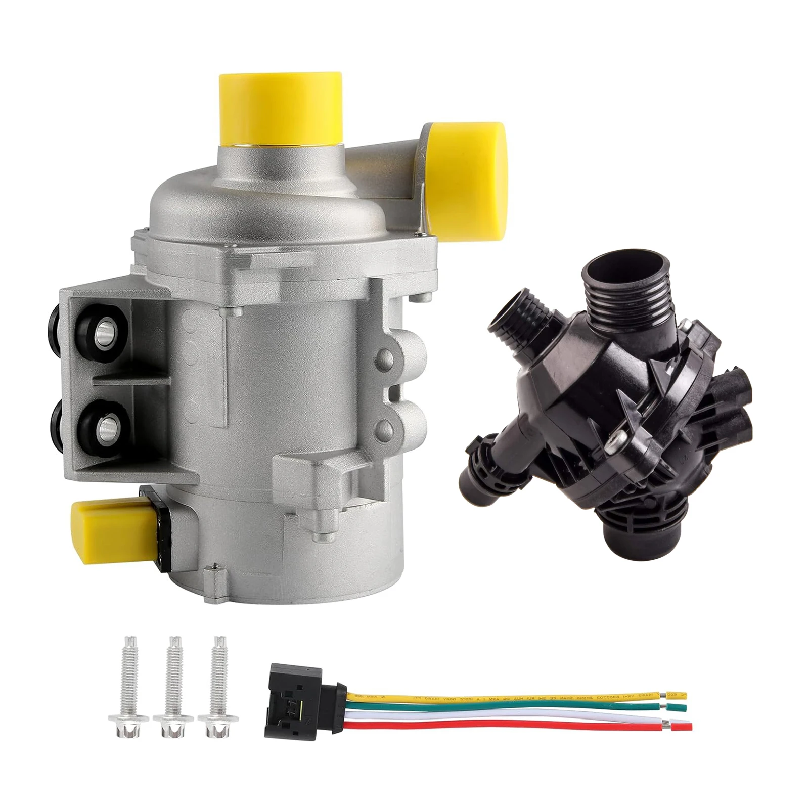 OE 11537549476 11517586925 Electric Water Pump With Thermostat Bolt Kit For BMW X3 X5 Z4 325i 330i 525i 530i 730i 11517546994
OE 11537549476 11517586925 Electric Water Pump With Thermostat Bolt Kit For BMW X3 X5 Z4 325i 330i 525i 530i 730i 11517546994