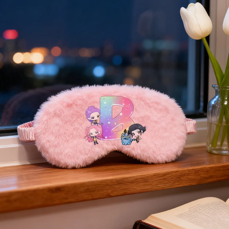2025 New KPop Demon Hunters Pink Plush Eye Masks Children Sleeping Mask Girls Soft Sleep Blindfold Eye Cover Fashion Plush Mask
2025 New KPop Demon Hunters Pink Plush Eye Masks Children Sleeping Mask Girls Soft Sleep Blindfold Eye Cover Fashion Plush Mask