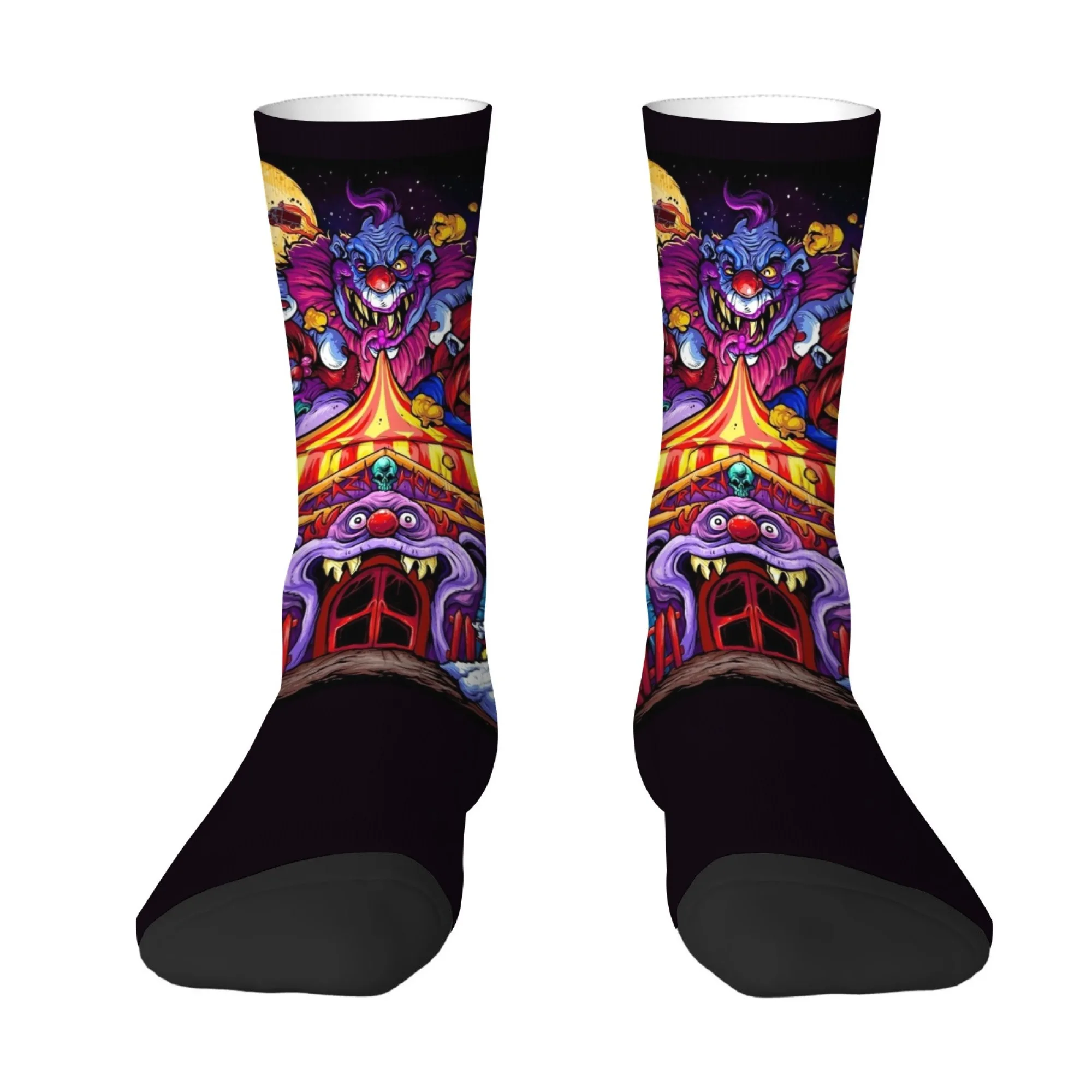 Horror Cartoon Monster Print Men's Mid-calf Socks Comfortable Soft Breathable Street Style Funny Crazy Party Trendy Socks
Horror Cartoon Monster Print Men's Mid-calf Socks Comfortable Soft Breathable Street Style Funny Crazy Party Trendy Socks