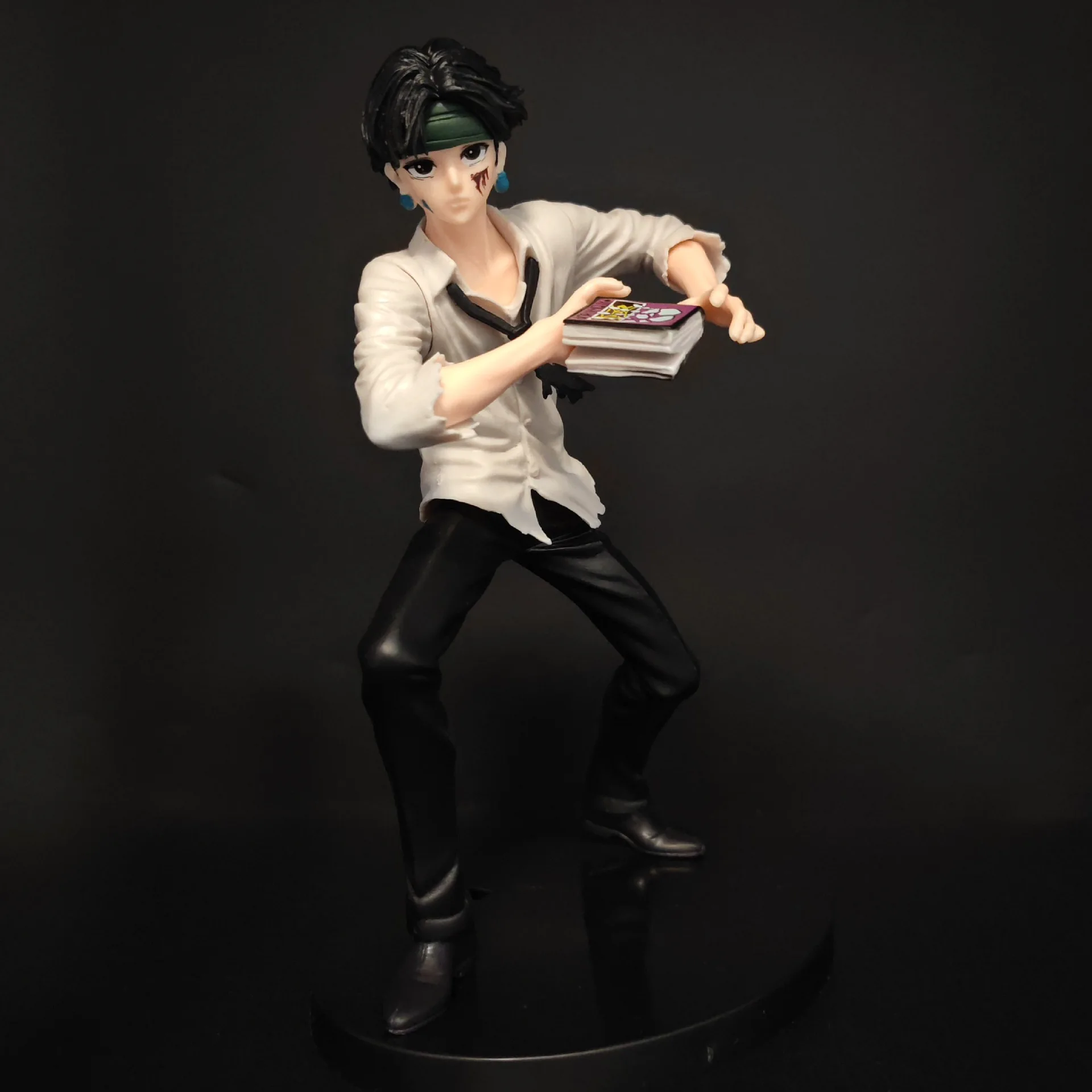 Hunter X Hunter Chrollo Lucilfer Phantom Troupe Leader Anime Action Figure Exquisite Statue Desktop Display Ornament Collect Toy
Hunter X Hunter Chrollo Lucilfer Phantom Troupe Leader Anime Action Figure Exquisite Statue Desktop Display Ornament Collect Toy