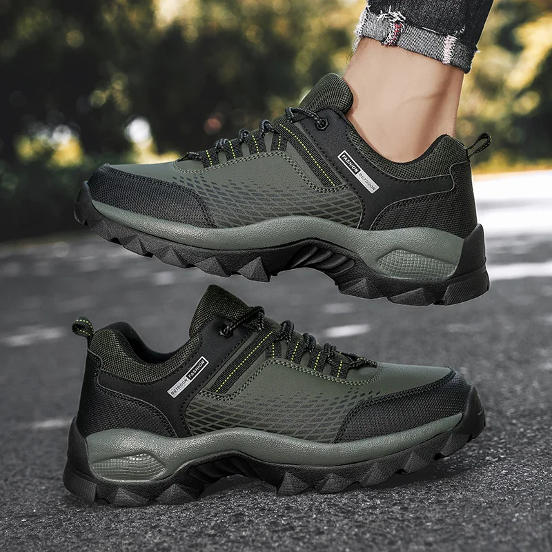 Men's Sport Shoes Fashionable Trend Single Shoes for Outdoor Mountaineering Thick Soles Cross-border - Large Size Men's Shoes
Men's Sport Shoes Fashionable Trend Single Shoes for Outdoor Mountaineering Thick Soles Cross-border - Large Size Men's Shoes