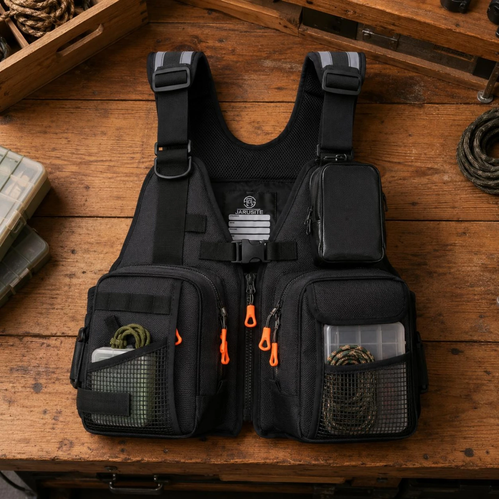 Fishing Life Vest Mesh Buoyancy Vest Water Safety Jacket Quick-Release Buckles Outdoor Gear Reflective Strips for Anglers
Fishing Life Vest Mesh Buoyancy Vest Water Safety Jacket Quick-Release Buckles Outdoor Gear Reflective Strips for Anglers