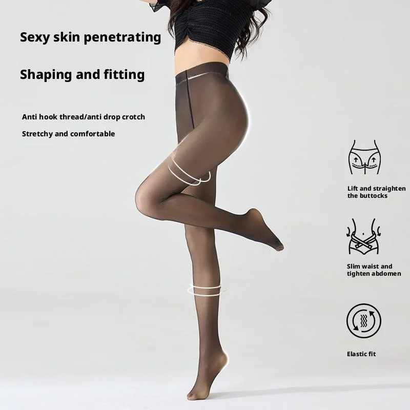 Black Sheer Leggings Tights Skin-Tight Base Layer Pants Neutral Style for Spring Fashionable Women's Bottom Wear
Black Sheer Leggings Tights Skin-Tight Base Layer Pants Neutral Style for Spring Fashionable Women's Bottom Wear