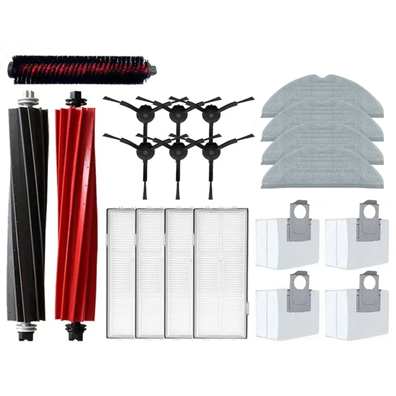 For Roborock S8 / S8 Pro Ultra / S8 PLUS / G20 Hepa Filter Mop Cloths Wipe Dust Bags Spare Replacement Parts Accessories
For Roborock S8 / S8 Pro Ultra / S8 PLUS / G20 Hepa Filter Mop Cloths Wipe Dust Bags Spare Replacement Parts Accessories