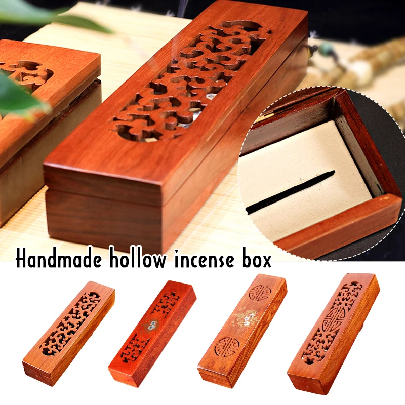 Wooden Stick Incense Burner Hollowed Box Holder Case for Yoga Spa Tea Ceremony Pear Wood Hollowed Incense Box Solid Wood
Wooden Stick Incense Burner Hollowed Box Holder Case for Yoga Spa Tea Ceremony Pear Wood Hollowed Incense Box Solid Wood