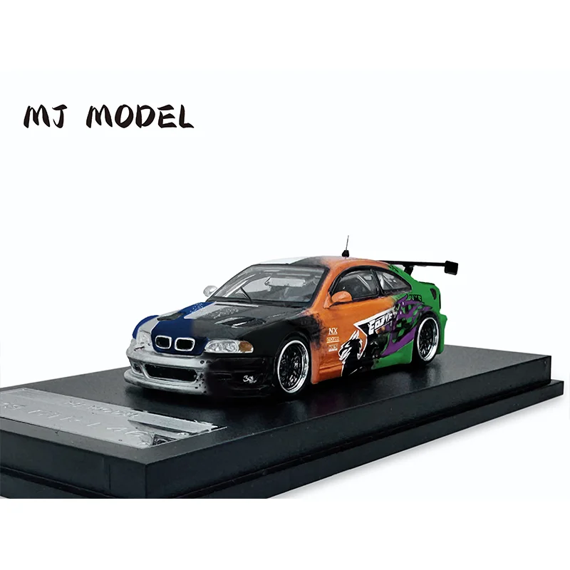 MJ 1/64 BMW M3 GTR E46 Need for Speed Painting, литая под давлением модель автомобиля из сплава, коллекционные украшения, подарочные игрушки
MJ 1/64 BMW M3 GTR E46 Need for Speed Painting, литая под давлением модель автомобиля из сплава, коллекционные украшения, подарочные игрушки