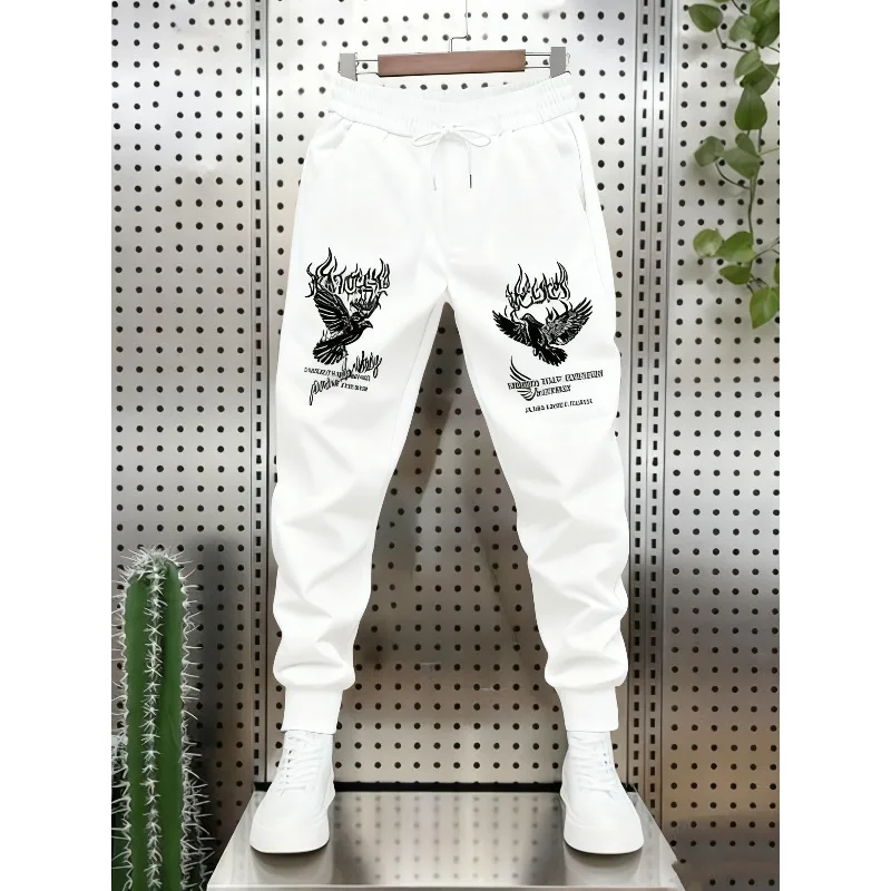 Свободные спортивные спортивные штаны больших размеров с 3D орел и буквенным принтом в стиле хэви-метал, готические уличные трендовые брюки в стиле панк, хип-хоп, спортивные штаны для бега
Свободные спортивные спортивные штаны больших размеров с 3D орел и буквенным принтом в стиле хэви-метал, готические уличные трендовые брюки в стиле панк, хип-хоп, спортивные штаны для бега