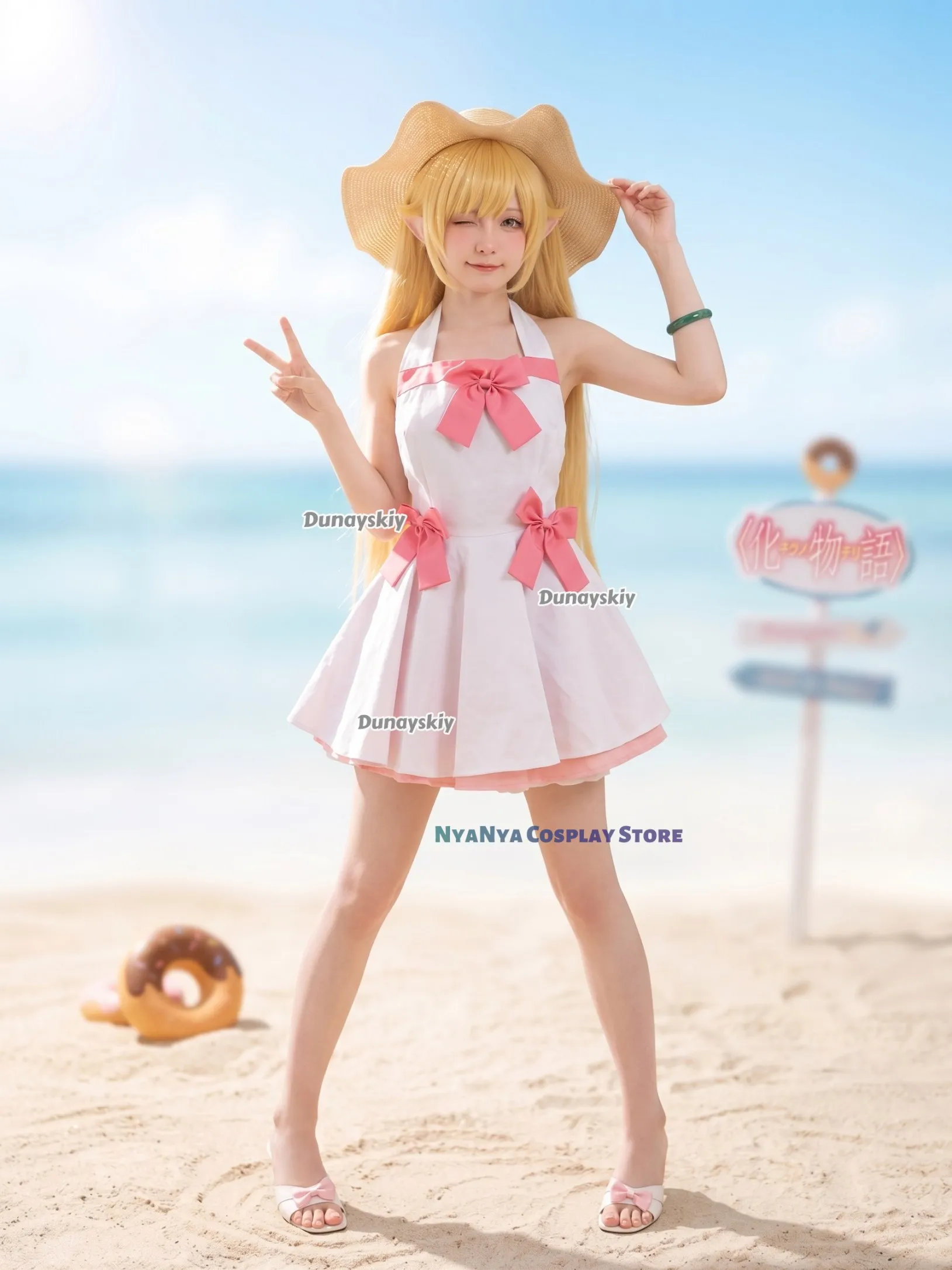 Oshino Shinobu Cosplay Anime Off Monster Season Costume Women Summer Dress Daily Clothing Carnival Uniform Clothes
Oshino Shinobu Cosplay Anime Off Monster Season Costume Women Summer Dress Daily Clothing Carnival Uniform Clothes