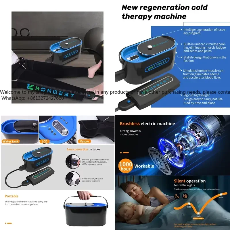Therapeutic Physical Air Cold Compression Therapy Machine Ice Cryptherapy Recovery System Equipment Treatment Unit for Leg
Therapeutic Physical Air Cold Compression Therapy Machine Ice Cryptherapy Recovery System Equipment Treatment Unit for Leg