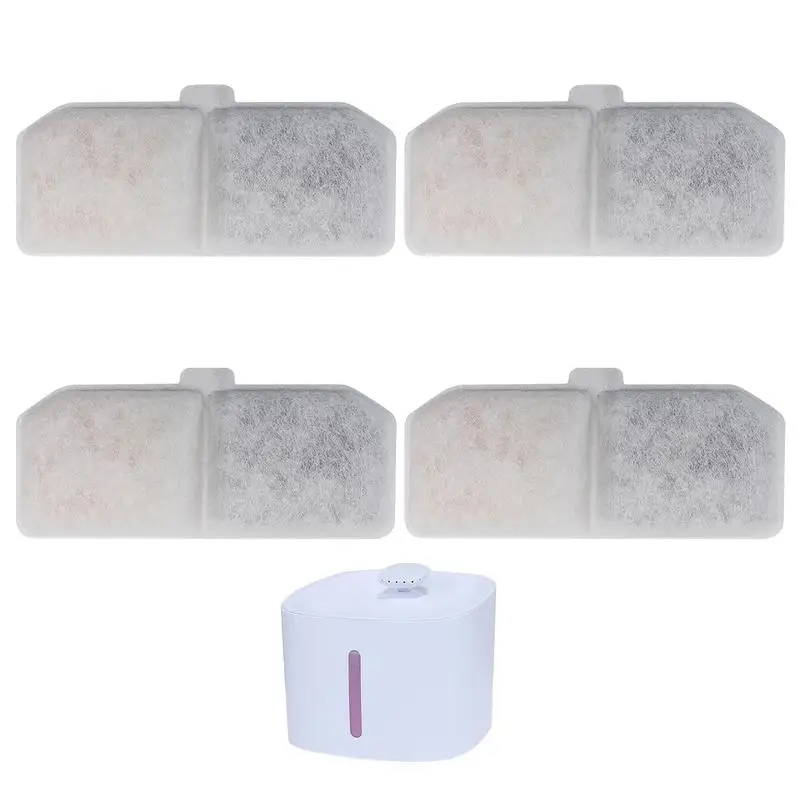 Cat Water Fountain Replacement Filters Activated Carbon Cat Water Fountain Filters Rectangle Pet Drinking Dispenser Supplies
Cat Water Fountain Replacement Filters Activated Carbon Cat Water Fountain Filters Rectangle Pet Drinking Dispenser Supplies