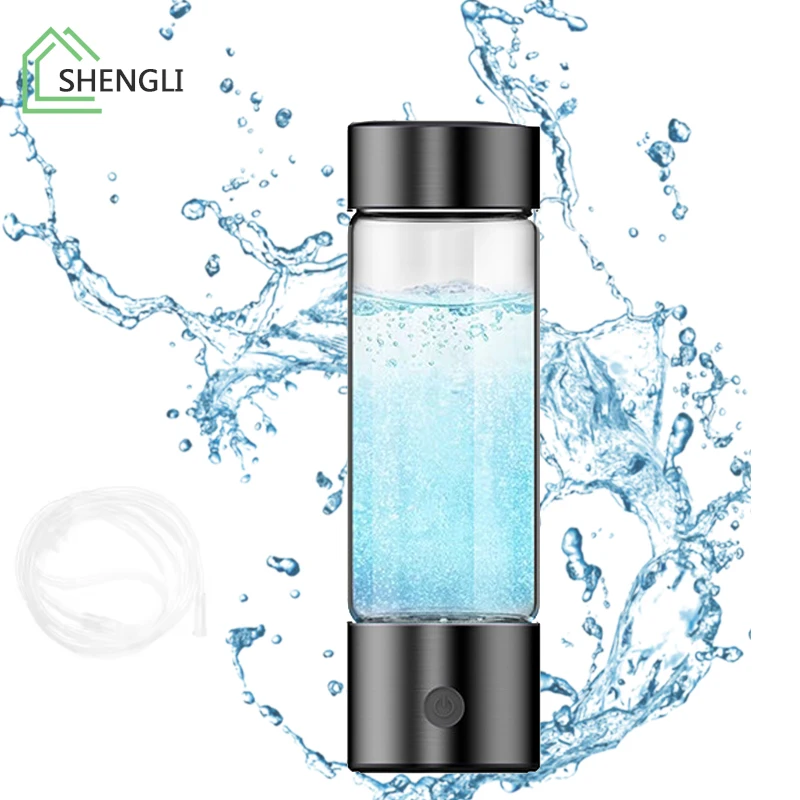 Hydrogen-Rich Water Cup Portable Hydrogen Rich Water Generator Hydrogen Water Bottle 460ml H2 Inhalation device
Hydrogen-Rich Water Cup Portable Hydrogen Rich Water Generator Hydrogen Water Bottle 460ml H2 Inhalation device