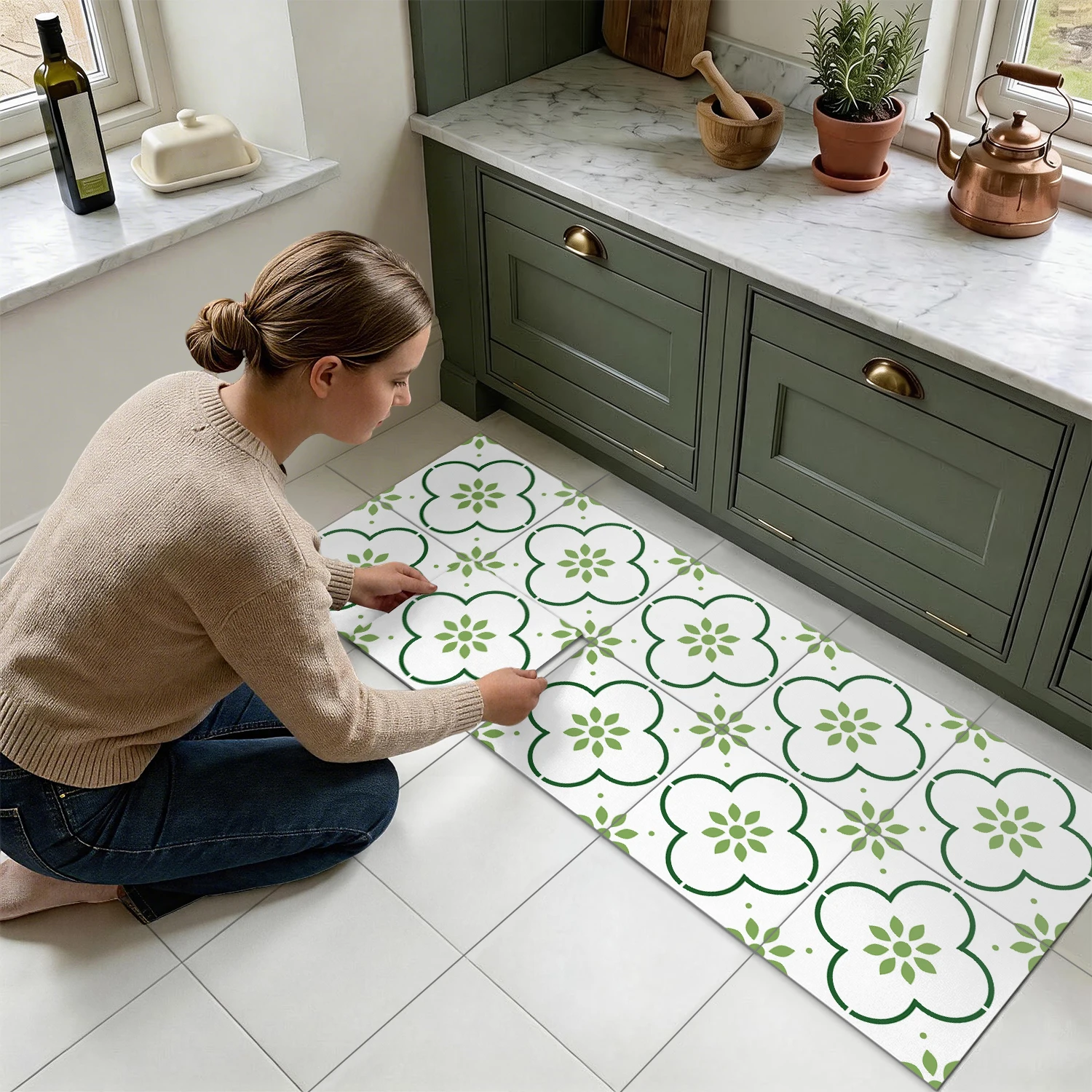 Thick frosted matte waterproof self-adhesive tile sticker suitable for kitchen, bathroom, wall and floor decoration stickers
Thick frosted matte waterproof self-adhesive tile sticker suitable for kitchen, bathroom, wall and floor decoration stickers