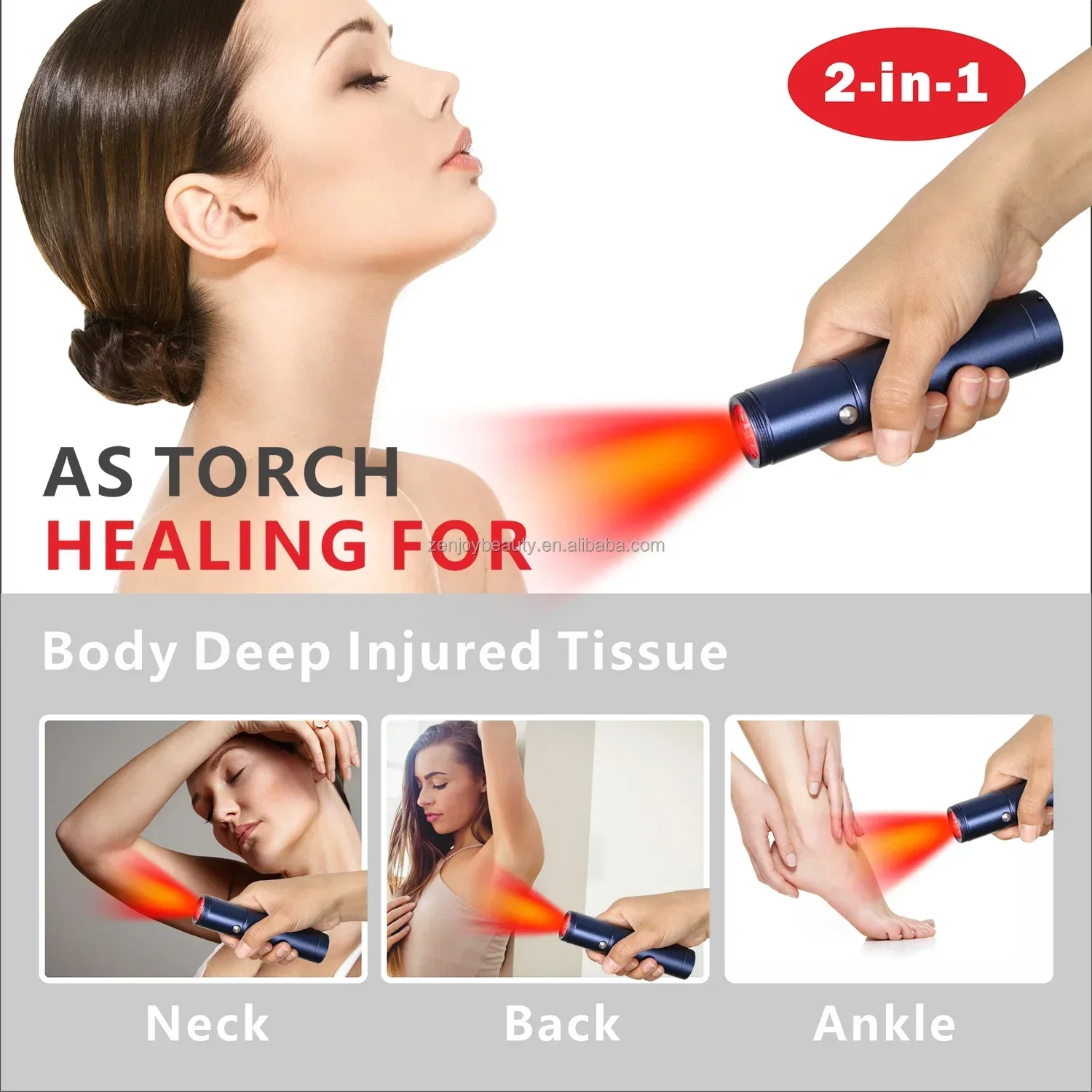 In stock In stock 2025 New Design Rechargeable Pulse Red Light Therapy Pen 5 LED Aluminum Handheld Flashlight New Style Torch
In stock In stock 2025 New Design Rechargeable Pulse Red Light Therapy Pen 5 LED Aluminum Handheld Flashlight New Style Torch