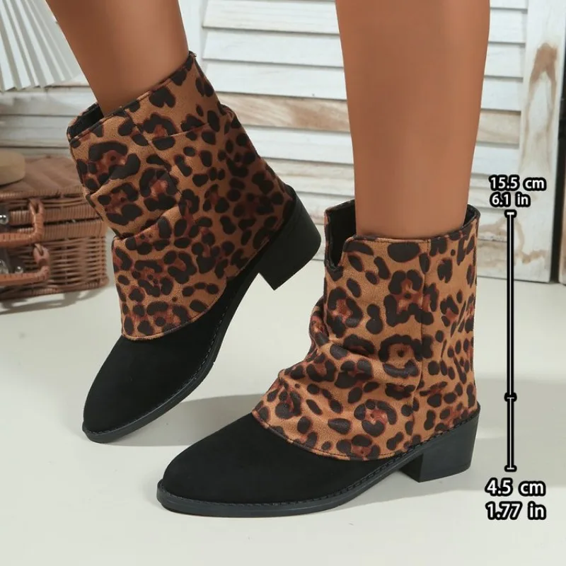 Comfortable Fashionable Women's Mid-Calf Snow Boots Fur Lined Leather And Fur Booties Stylish Large Size Winter Boots Plus Size
Comfortable Fashionable Women's Mid-Calf Snow Boots Fur Lined Leather And Fur Booties Stylish Large Size Winter Boots Plus Size