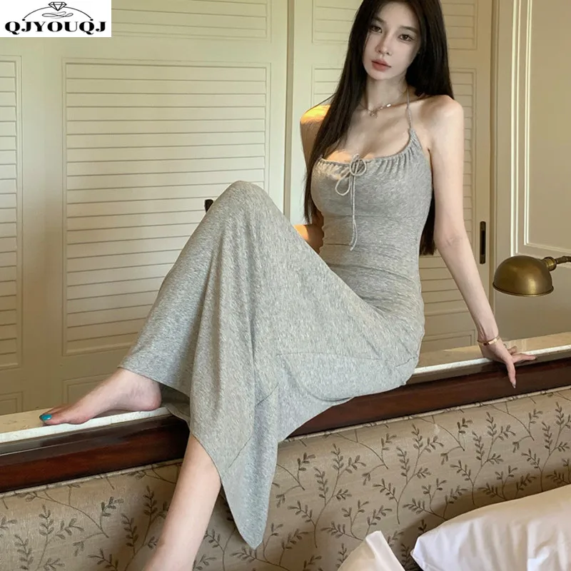 024 Spring and Summer New European and American Style Tie up Sexy Slimming Version Back Fashion Long Dress
024 Spring and Summer New European and American Style Tie up Sexy Slimming Version Back Fashion Long Dress