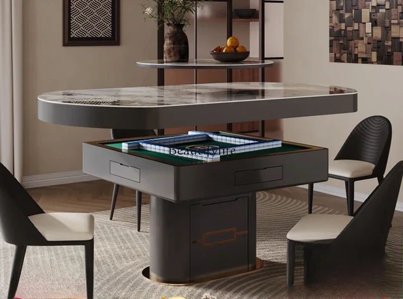 FG10Automatic mahjong machine dining table integrated dual-purpose light luxury multi-functional mahjong table household
FG10Automatic mahjong machine dining table integrated dual-purpose light luxury multi-functional mahjong table household