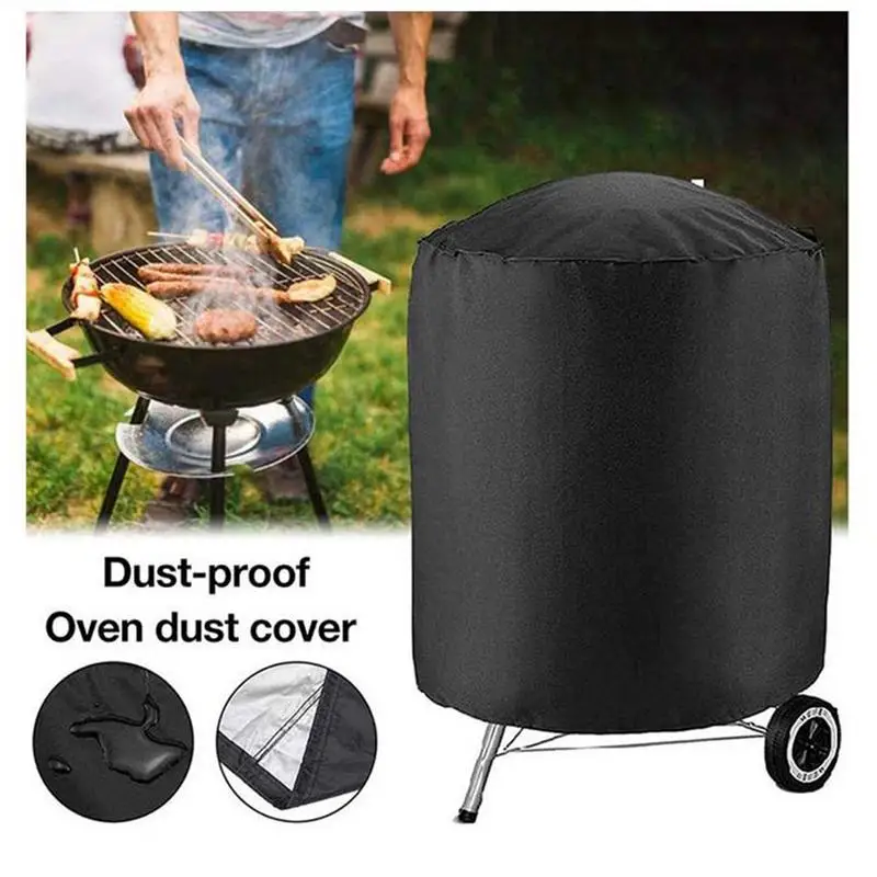 Cover For Grill Charcoal Grill Dust Cover Waterproof Round Oven Protector Heavy Duty Black Fabric For Outside Patio Beach
Cover For Grill Charcoal Grill Dust Cover Waterproof Round Oven Protector Heavy Duty Black Fabric For Outside Patio Beach