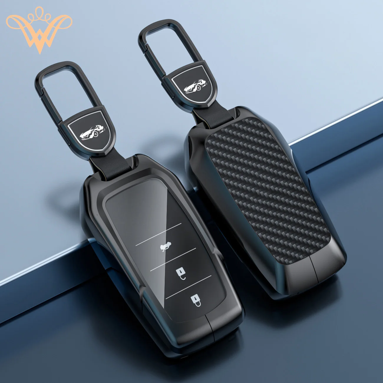 Alloy Car Flip Key Case Cover For Toyota Sienna Rav4 Crown Hilux Fortuner Camry Land Cruiser Prado Venza Accessories
Alloy Car Flip Key Case Cover For Toyota Sienna Rav4 Crown Hilux Fortuner Camry Land Cruiser Prado Venza Accessories