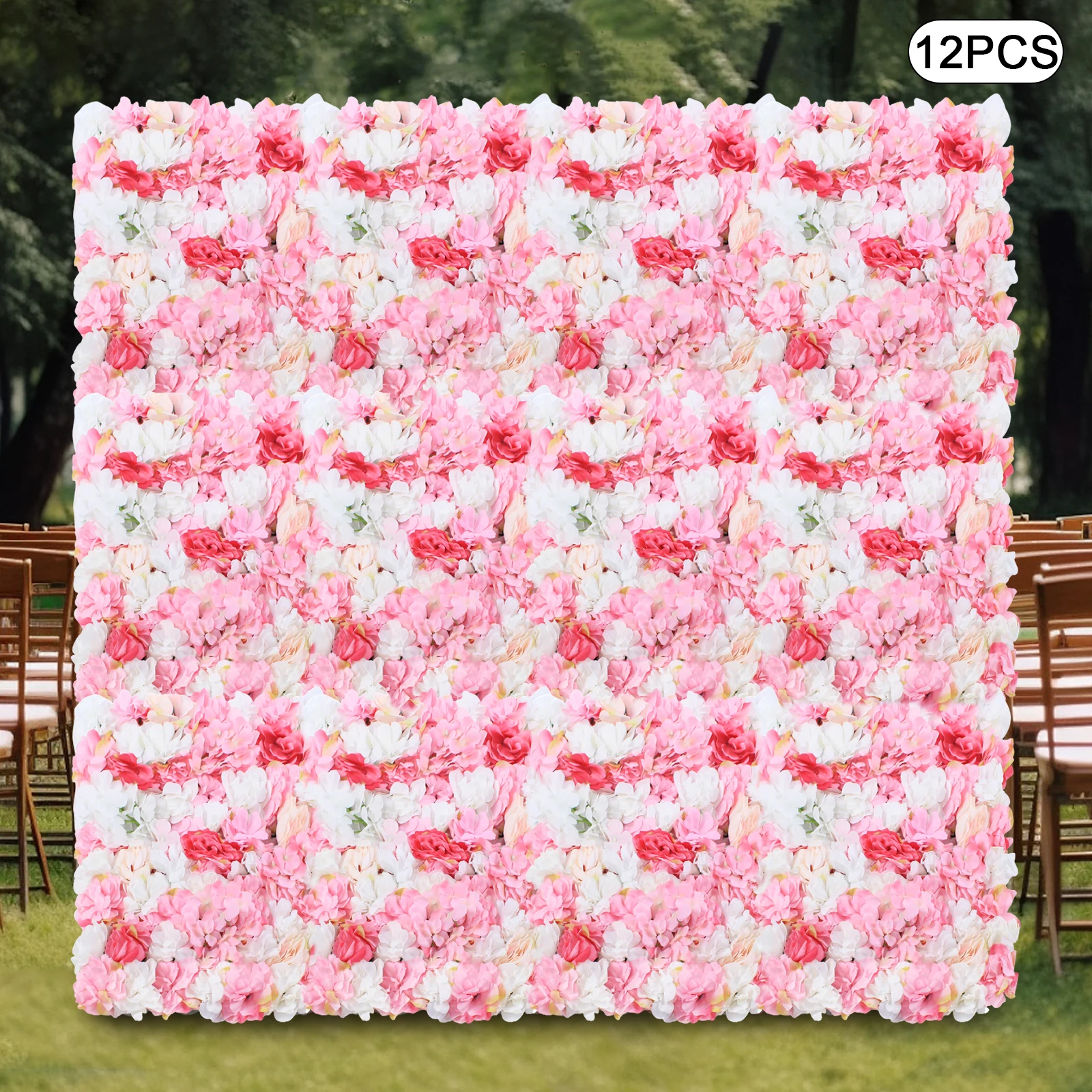 12pcs Artificial Flower Wall Panel, Artificial Flower Wall, Artificial Floral Backdrop
12pcs Artificial Flower Wall Panel, Artificial Flower Wall, Artificial Floral Backdrop