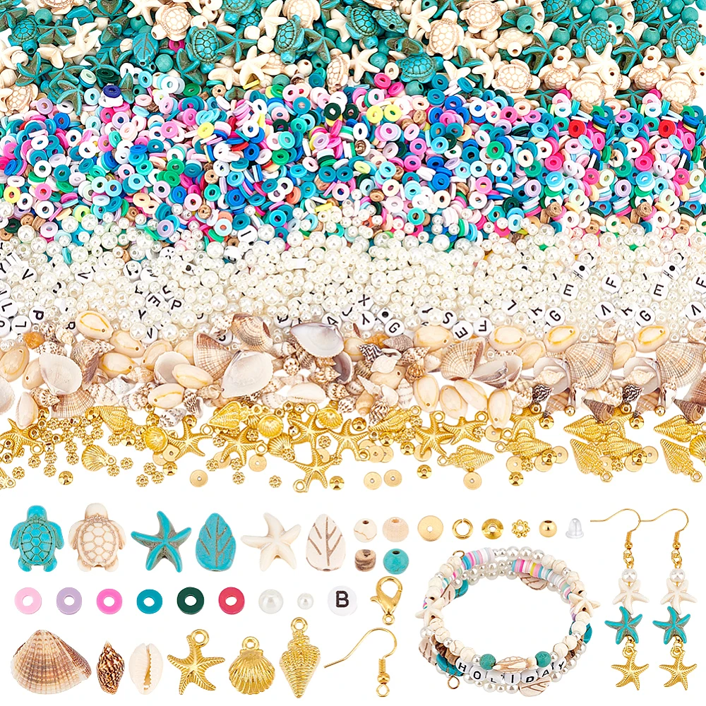 DIY Shell Turquoise Dangle Earring Making Kits Mixed Color 6~23x3.5~26x0.5~5.5mm Hole: 1.5~2mm
DIY Shell Turquoise Dangle Earring Making Kits Mixed Color 6~23x3.5~26x0.5~5.5mm Hole: 1.5~2mm