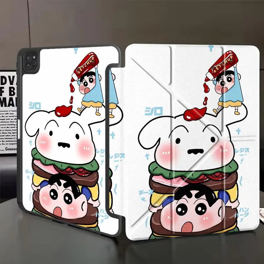 Милый чехол для планшета с аниме-персонажами Crayon Shin-chan для iPad Pro 11-го, 10-го, 9-го, 8-го, 7-го поколений, 12.9-дюймовых Pro 2025, Air 4, 5, M3, M2, 1, 2, M4, 11-дюймовых Mini
Милый чехол для планшета с аниме-персонажами Crayon Shin-chan для iPad Pro 11-го, 10-го, 9-го, 8-го, 7-го поколений, 12.9-дюймовых Pro 2025, Air 4, 5, M3, M2, 1, 2, M4, 11-дюймовых Mini