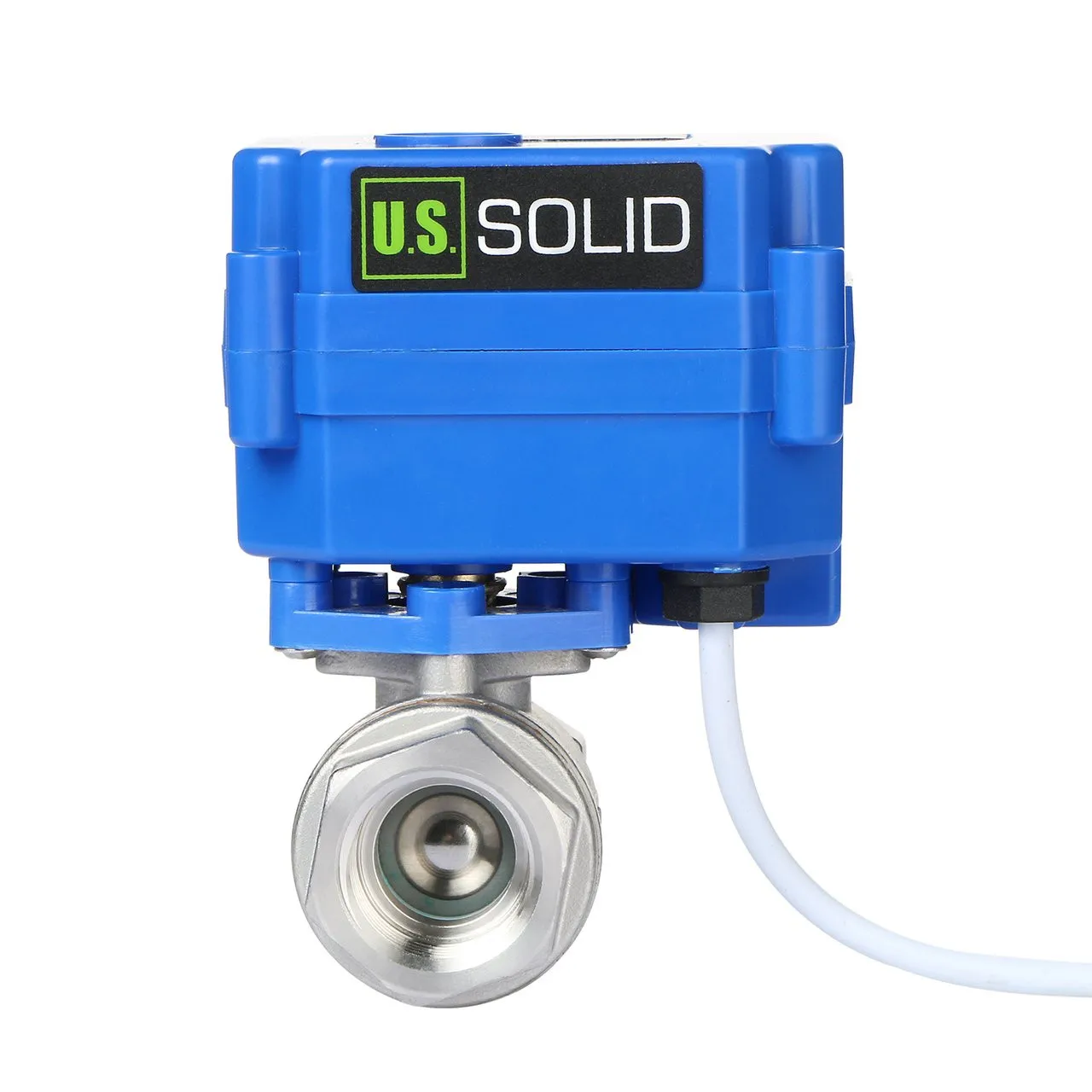 U.S. Solid 3/4” Stainless Steel Electrical Ball Valve with Full Port, 9-24 V AC/DC, 3 Wire Setup CR02
U.S. Solid 3/4” Stainless Steel Electrical Ball Valve with Full Port, 9-24 V AC/DC, 3 Wire Setup CR02