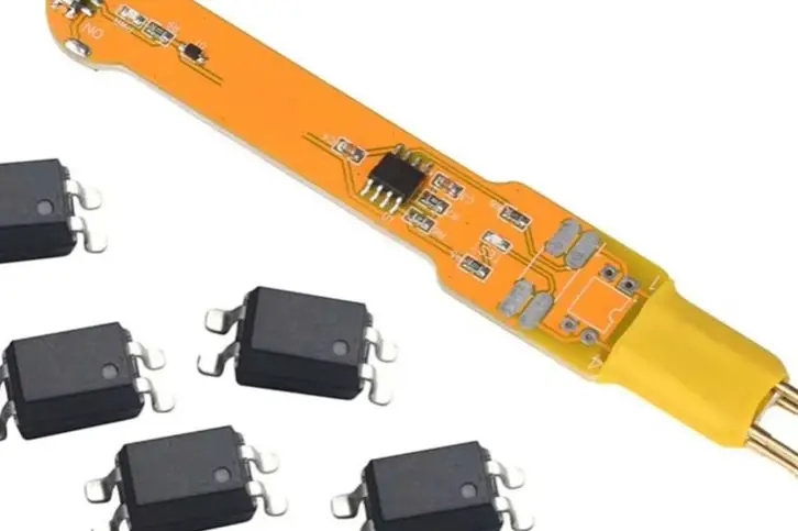 4-Pin Optocoupler Tester, Optocoupler Test Board, Suitable For Electronic Repair Tools (105*15*1.56 Mm)
4-Pin Optocoupler Tester, Optocoupler Test Board, Suitable For Electronic Repair Tools (105*15*1.56 Mm)