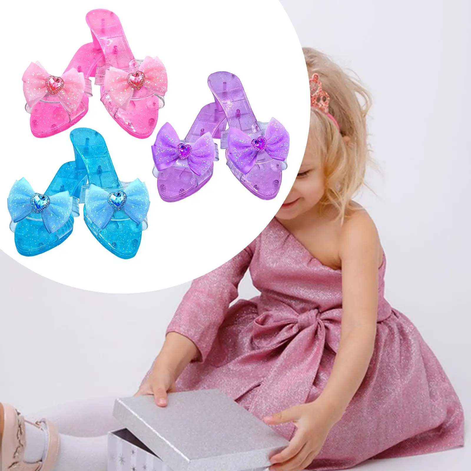 Princess Shoes Lightweight Footwear Girls Jelly Sandals Fancy Dress for Party Supplies Beach Birthday Childrens Day Role Playing
Princess Shoes Lightweight Footwear Girls Jelly Sandals Fancy Dress for Party Supplies Beach Birthday Childrens Day Role Playing