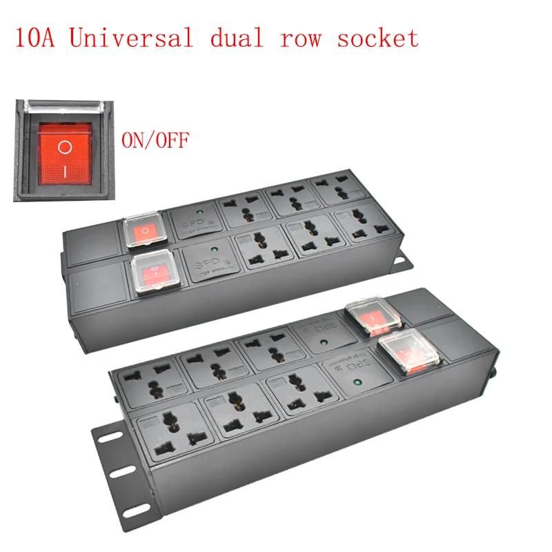 Плата питания PDU, сетевая стойка для шкафа, порт C14, 10 А, универсальная двухрядная розетка 2-20 А переменного тока с выключателем и молниезащитой
Плата питания PDU, сетевая стойка для шкафа, порт C14, 10 А, универсальная двухрядная розетка 2-20 А переменного тока с выключателем и молниезащитой