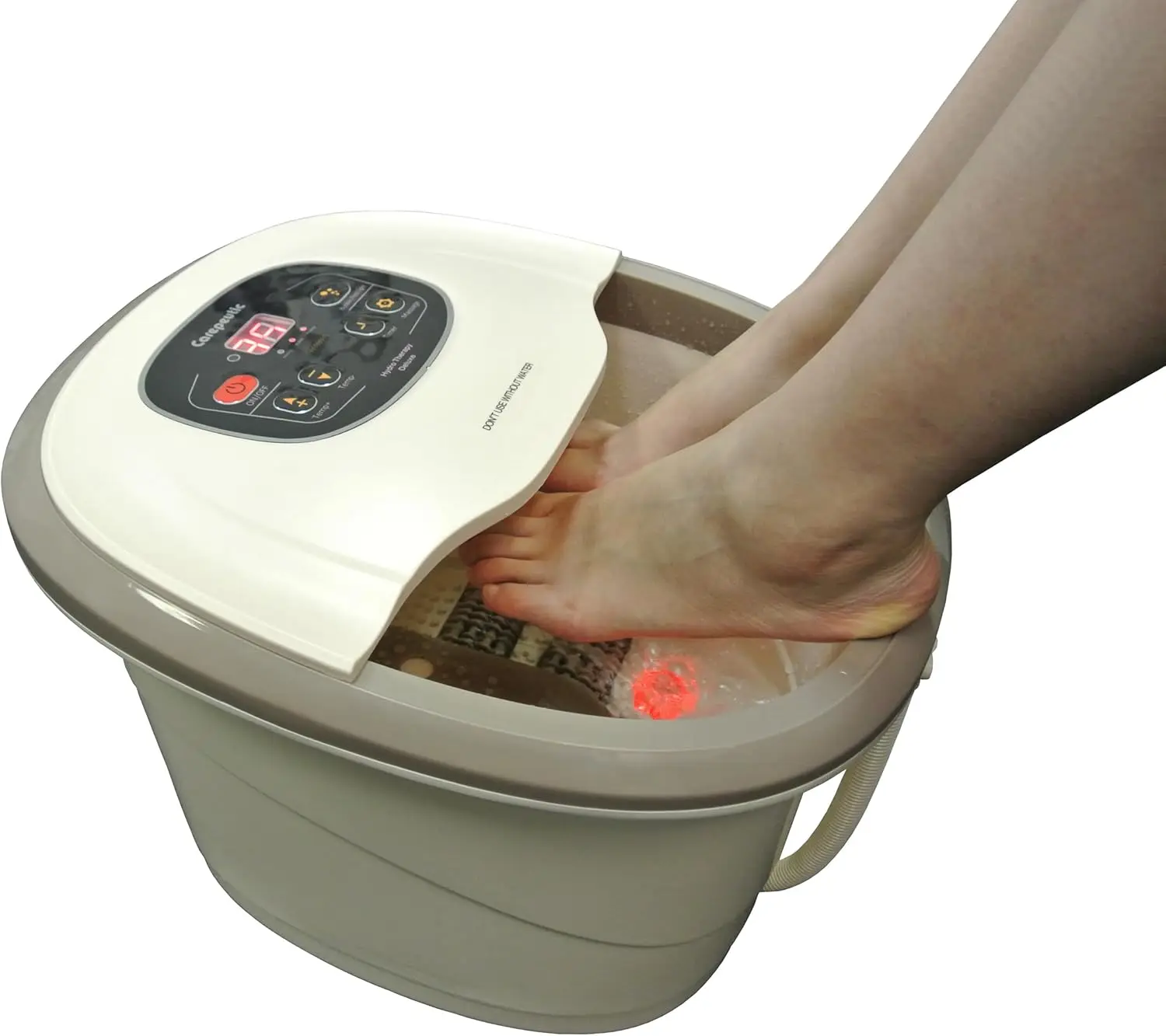Motorized Foot and Leg Spa Bath Massager with Heat, Bubble & Rolling Massage, Electric Foot Soak Tub with Water Heating
Motorized Foot and Leg Spa Bath Massager with Heat, Bubble & Rolling Massage, Electric Foot Soak Tub with Water Heating
