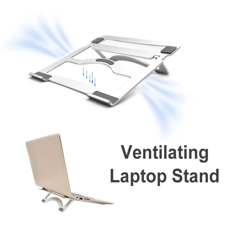 Alloy Ventilating Laptop Stand, Anti-skid, Multi-functional, Notebook, Computer, Tablet Holder, Home, Office
Alloy Ventilating Laptop Stand, Anti-skid, Multi-functional, Notebook, Computer, Tablet Holder, Home, Office