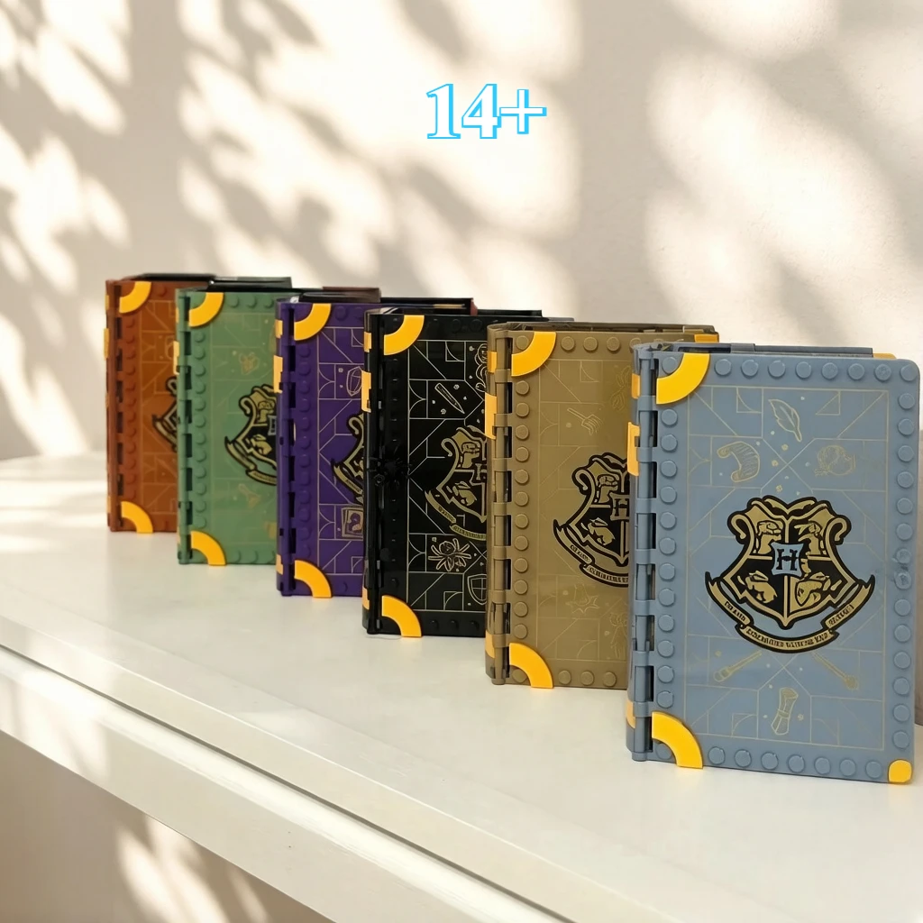 A Collection of 6 Magic Books 76385 76384 76383 Building Blocks Sets Suitable for birthday Gifts Compatible withLegoedParticles.
A Collection of 6 Magic Books 76385 76384 76383 Building Blocks Sets Suitable for birthday Gifts Compatible withLegoedParticles.